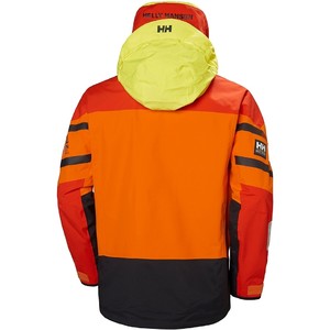 2019 Helly Hansen Skagen Offshore Jacket Blaze Orange 33907